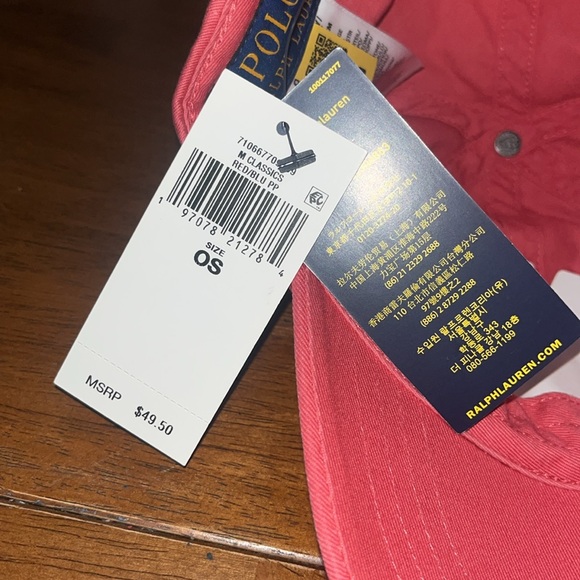 New Polo by Ralph Lauren classic  Hat/ Cap OS - Picture 8 of 8